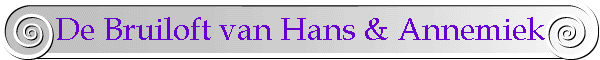De Bruiloft van Hans & Annemiek
